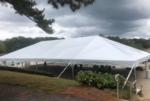 30' x 50' frame tent - 1 piece top